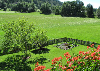 Sommerurlaub im Ferienhaus mit großem Garten